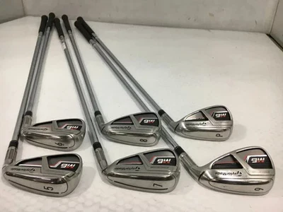 TaylorMade M6 2019 Iron Set 5-9,Pw 6pc Flex Stiff RE-AX 85 Steel - Image 1 of 4