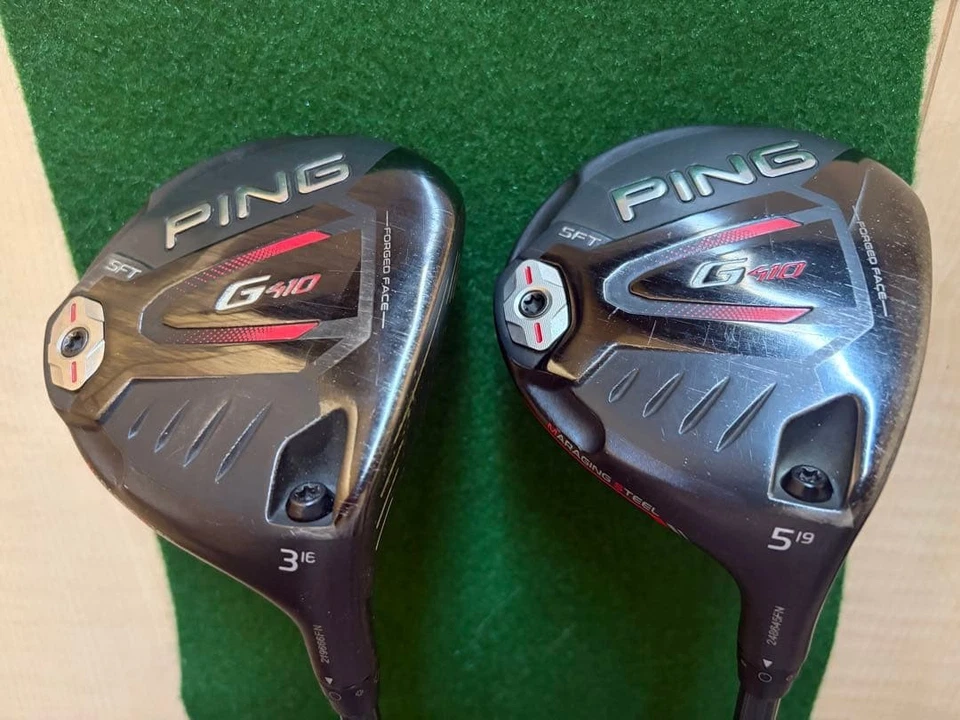 PING G410 Fairway Wood Set 3 & 5 Loft 16° 19" S Flex - Image 1 of 4