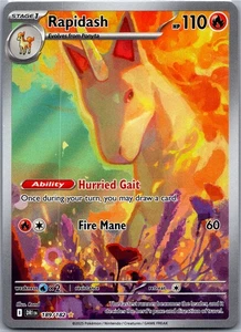 Rapidash - 189/182 - SV10: Destined Rivals Holo - Bild 1 von 2