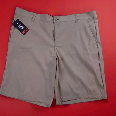 Pantalones Cortos Chaps Para Hombre Activos Elastizados Rendimiento 10.5" Entrepierna Beige Talla 40 Nuevos con Etiquetas Foto 1 de 4