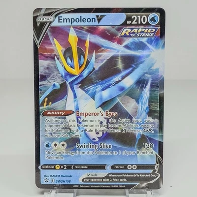Empoleon V Promo SWSH: Sword & Shield Promo Cards SWSH108 NM - Image 1 of 2