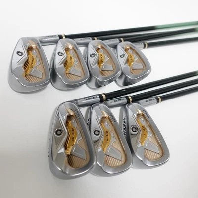 HONMA GOLF BERES IS-02 7pcs Iron Set 6-11/AW Flex-R 2STAR ARMRQ 6 45 No H/C - Image 1 of 4