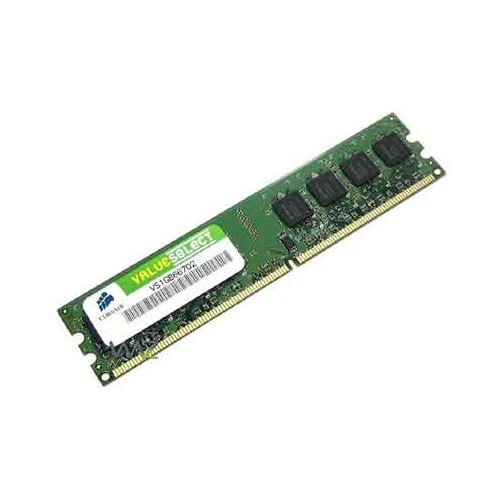 Corsair VS1GB667D2 (Lot Of 6) 1GB DDR2 Memory - Image 1 of 1