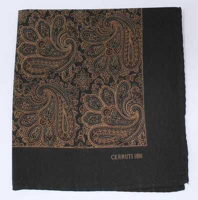 CERRUTI 1881 Pañuelo Bolsillo Seda Hecho en Italia Foto 1 de 3