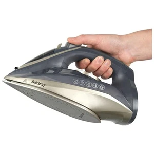 Beldray 2 in 1 Cordless Steam Iron Use Corded/Cordless Ceramic Soleplate 2600W - Picture 1 of 4