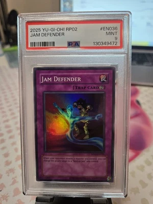 2025 Yu-Gi-Oh! Retro Pack 2 Jam Defender  EN036 PSA 9 - Image 1 of 2
