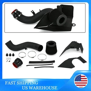For VW Golf GTi R 1.8T 2.0T 2015-2020 Cold Air Intake + Filter + Heat Shield Kit - Picture 1 of 18