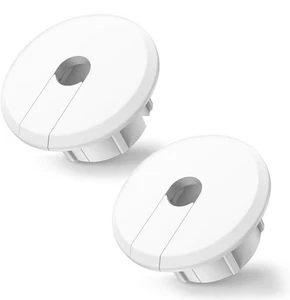 Ojal de buje de pared para Starlink Dishy Router adaptador Ethernet blanco, paquete de 2 - Imagen 1 de 9