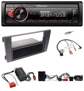 Pioneer MP3 1DIN DAB USB Lenkrad Autoradio für Audi A6 2001-2005 Vollaktiv - Bild 1 von 12