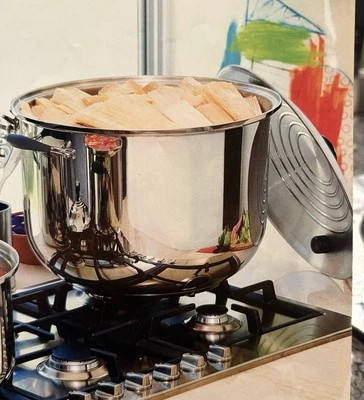 Royal Prestige 库存罐 30 Quartos Con Su Parrilla + Limpiador Y 3 Cucharas — 第 1/4 张图片