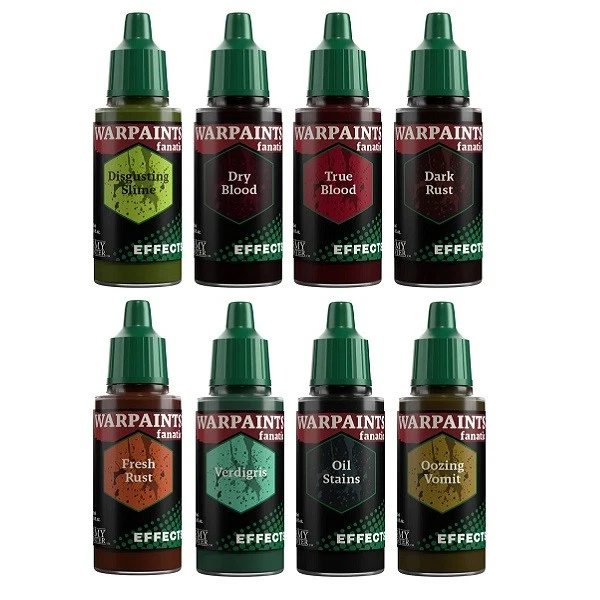 The Army Painter BNIB Warpaints Fanatic Effects Bundle