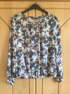 „Adagio“ transparente Schlupfbluse, Bluse, Sweatshirt, Oberteil - Gr. 42 - Bild 1 von 5