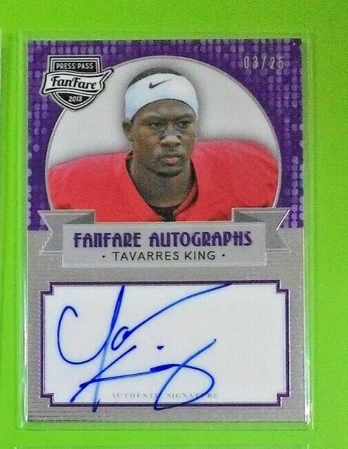 Auto variation listing NCAA football college cards RC TEXAS LONGHORNS GEORGIA - Image 1 of 1