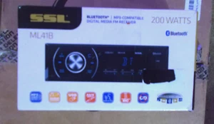 SSL ML41B Bluetooth MP3 Compatible Digital Media FM Receiver 200 Watts - Picture 1 of 3
