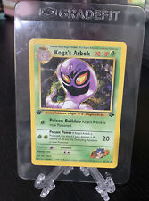 1st Edition Kogas Arbok 25/132 Gym Challenge Pokemon Card RARE 🔥🔥