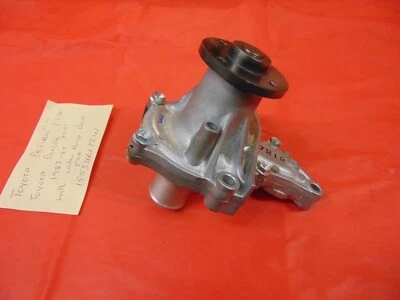 Toyota Corolla 1983-1987 Celica 1983-1985 bomba de agua 1,6 con placa de respaldo Foto 1 de 4