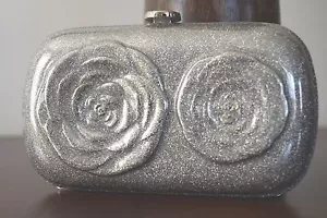 Bolso de mano Shana plateado Glitter Look - Imagen 1 de 7