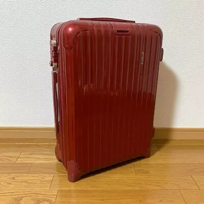 Rimowa Salsa Deluxe 35L Carry Case Suitcase Travel bag 2-wheels Red - Image 1 of 4