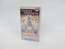 Transformers S.O.S. Dinobots Vol. 3 Vintage VHS Tape Rare HTF Kids SEALED NOS