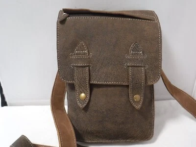 Bolso Bandolera PM2 Para Mujer Hombre CWA Cuero Game Skin Products Marrón Envejecido Foto 1 de 4