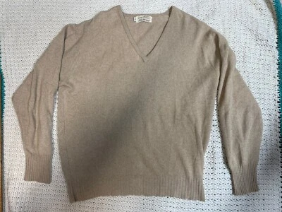 Suéter cuello en V 42 años 60 "Hadley Cashmere For Lord And Tailor" Foto 1 de 4