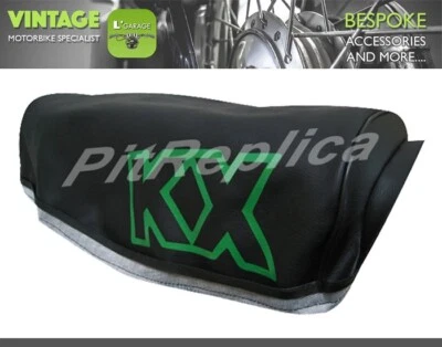 KAWASAKI KX125 KX250 A6/A7 KX420 A1/A1 '80-81 *US SHORT 52CM* SEAT COVER [KVLAS] Foto 1 de 4