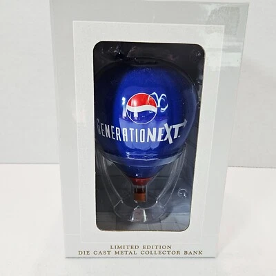 Pepsi Generationext Hot Air Balloon Bank Spec Cast Die Cast Limited Edition 1997 - Image 1 of 4