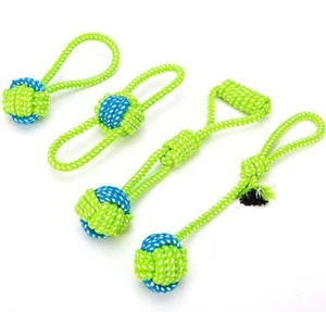 Dog Toys for Aggressive Chewers Puppy Chew Teething Rope Treats Tug Toy Packs - Picture 1 of 107