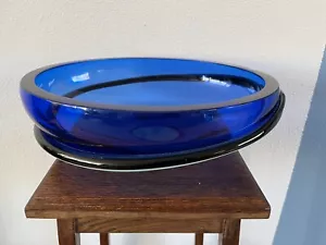 Grand bol en verre Seguso Vetri d'Arte Murano Sommerso années 60 - Photo 1 sur 9