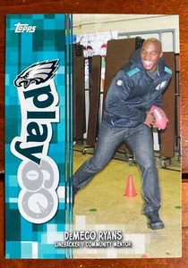 2014 Topps Play 60 Community Mentors #14 DeMeco Ryans Philadelphia Eagles - Bild 1 von 1