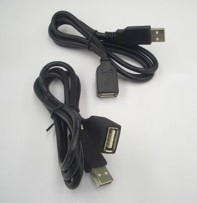 2 x Plantronics 74403-01 Voyager USB-A Bluetooth Headsets Extension Cable 3 feet - Image 1 of 3