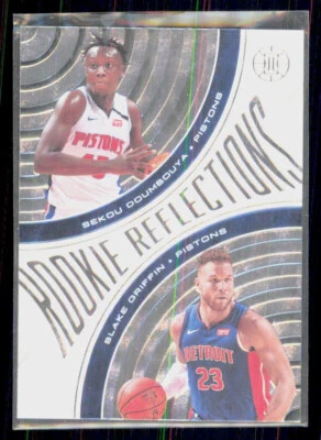 19-20 Panini Illusions Rookie Reflections #7 Blake Griffin / Sekou Doumbouya - Image 1 of 2