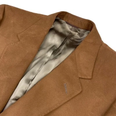 Chaqueta Blazer De Colección Aquascutum Para Hombre Imitación Gamuza 2 Botones Marrón • 42L Foto 1 de 4