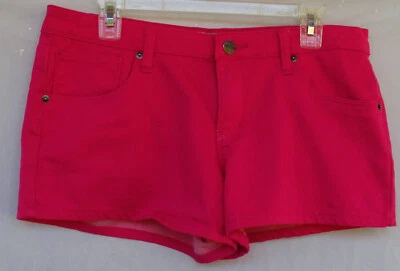 Hybrid & Company Juniors Short Shorts Size 15 Hot Pink Foto 1 de 4