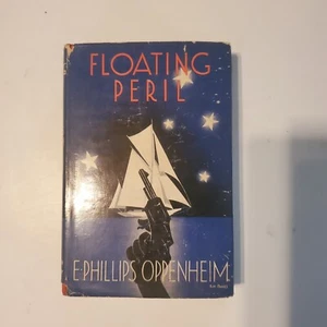E. Phillips Oppenheim / Floating Peril / DJ / HB / 1st Edition / 1936 - Picture 1 of 2