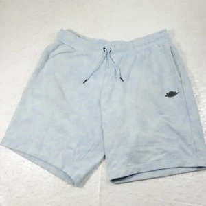 Jordan Shorts Mens 3XL XXXL Blue Jumpman Fadeaway French Terry Ice Blue - Picture 1 of 11