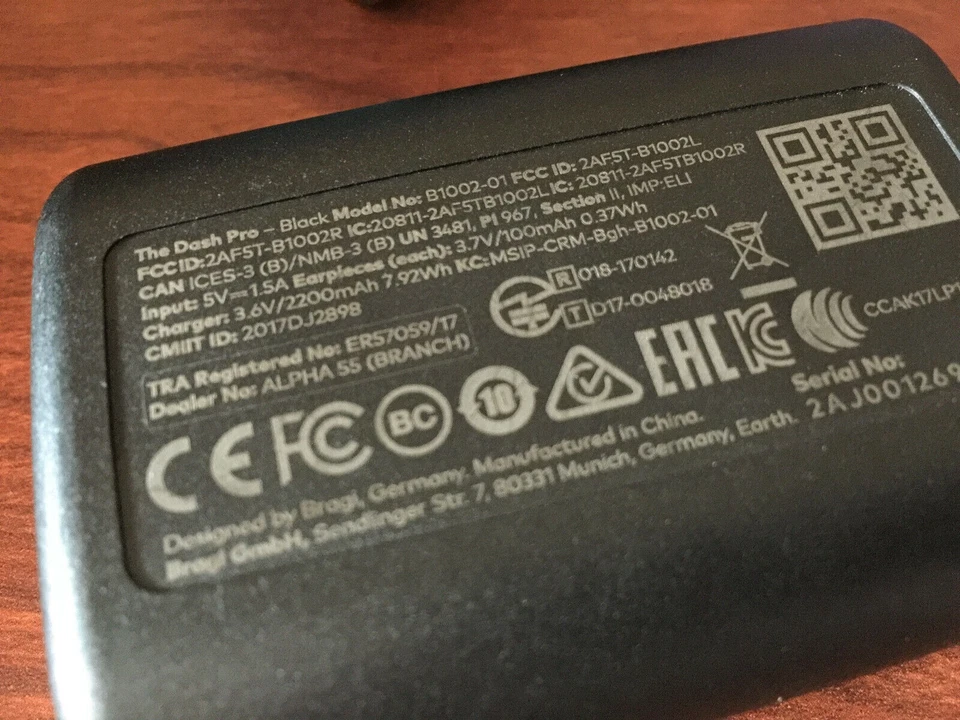 Piezas de repuesto - Bragi The Dash Dash Pro Auriculares Puntas de oreja Mangas de silicona Foto 1 de 1