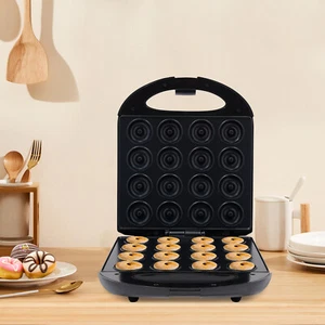 16 Loch Mini Donut Maker Elektrisch Donut Maker Antihaft Donut Maschine 1400W - Bild 1 von 10