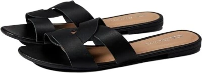 ¡NUEVO! Sandalia informal CL by Chinese Laundry para mujer Anita plana talla 10 negra Foto 1 de 4