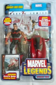 Wonder Man Marvel Legends Legendary Rider Series Plus Comic Book - Picture 1 of 4