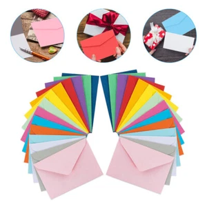 50pcs Envelopes Birthday Blank Photos Invitation Envelopes Wedding - Picture 1 of 12