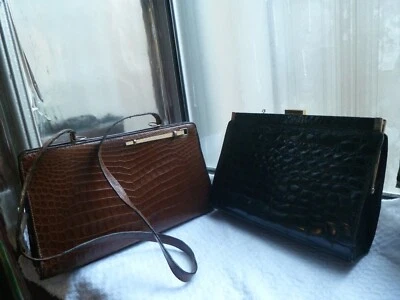 Sacs en crocodile véritable - Photo 1/4