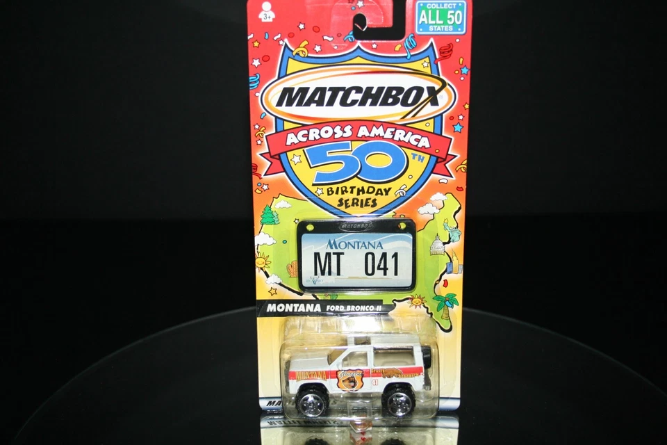 Matchbox Across America 50th Birthday 97544 Louisiana Raft Boat with Trailer 18