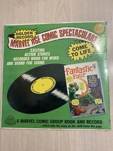 FANTASTIC FOUR 1 GOLDEN RECORD NEVER TOUCH, 1966 MMS ORIGINAL WRAP UNGLAUBLICH - Bild 1 von 17