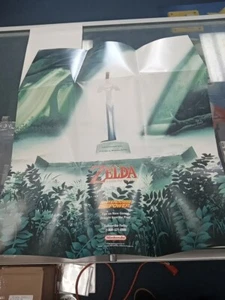 The Legend of Zelda A Link to the Past Super Nintendo Promo Poster - Picture 1 of 5