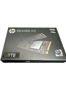 HP SSD EX920 M.2 SSD 1TB PCIe 3.0 Gen 3 x4 NVMe 1.3 3D TLC NAND 2YY47AA#ABC - Picture 1 of 1