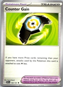 Counter Gain 169/191 SV08: Surging Sparks Pokemon - Picture 1 of 2