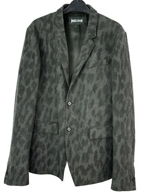 Just Cavalli Mens Anima Print Wool Blazer, Size 48 It, S-M - Image 1 of 4