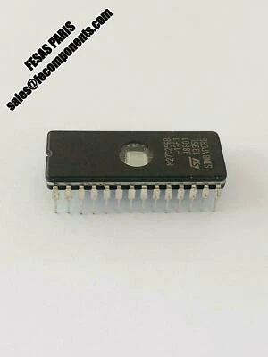 STM M27C256B-12F1 EPROM 256K (32KX8) 120ns FDIP-28W - Bild 1 von 2