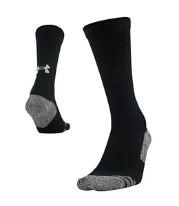 Calze Under Armour UA ArmourGrip Crew nere da uomo taglia 8-12 donna 9-12 - Foto 1 di 4